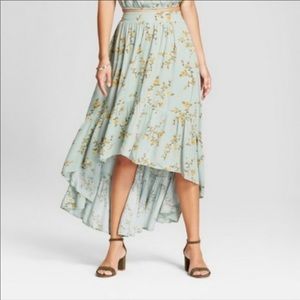 Hi-love floral skirt